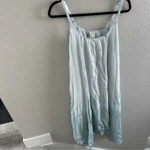 Sundance asymmetrical hem dip dye ombré dress